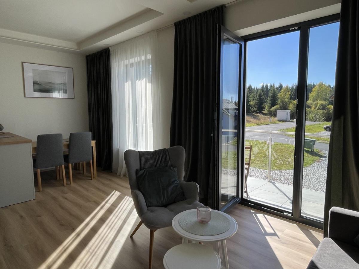 Apartman Plesivec U Sjezdovky Abertamy Exteriör bild