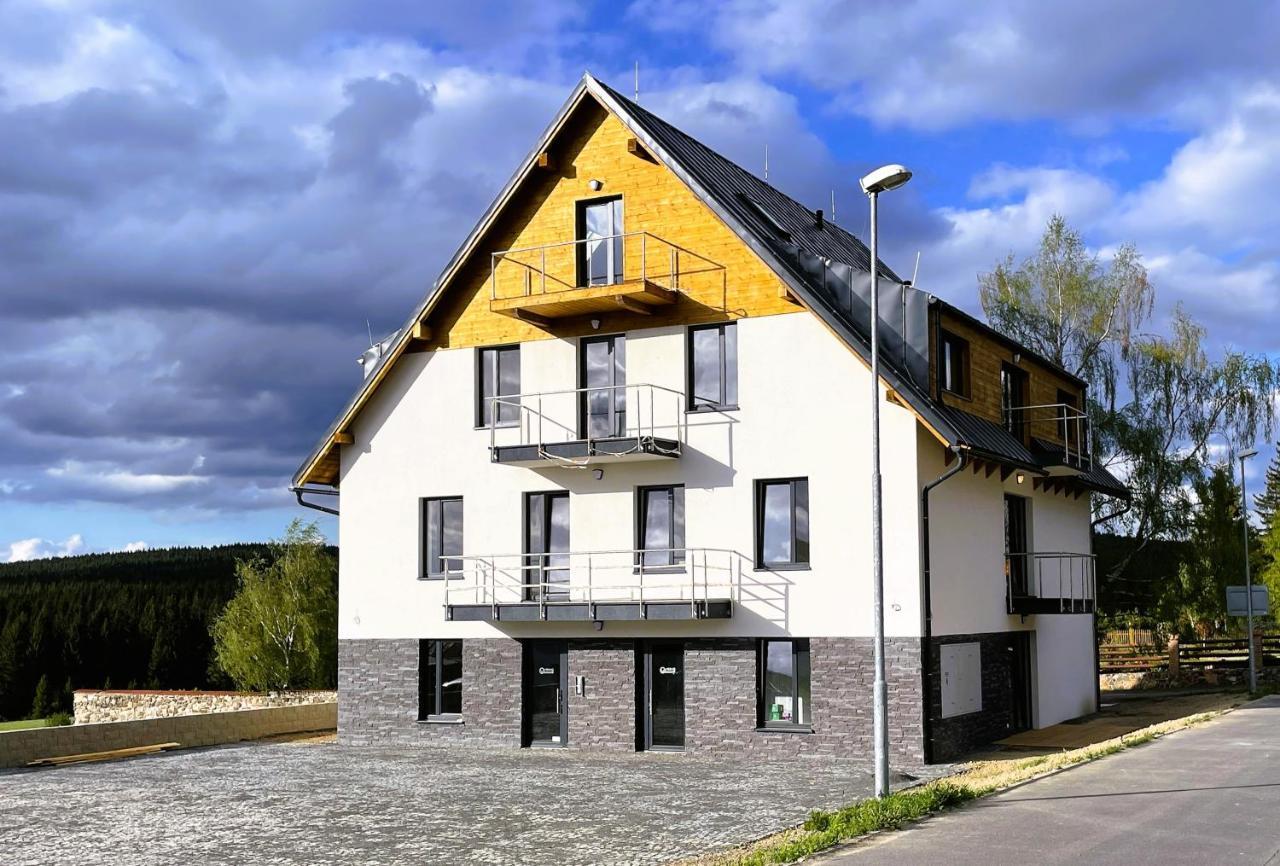 Apartman Plesivec U Sjezdovky Abertamy Exteriör bild